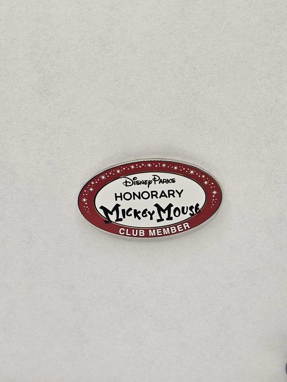 Disney Parks Honorary Mickey Mouse Club Member Enamel Pin - New - Picture 3 of 5